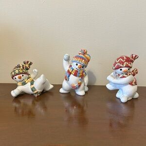 Fitz and Floyd The Flurries Tumblers - Snowballs